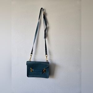 Sophie HULME teal Crossbpdy Handbag